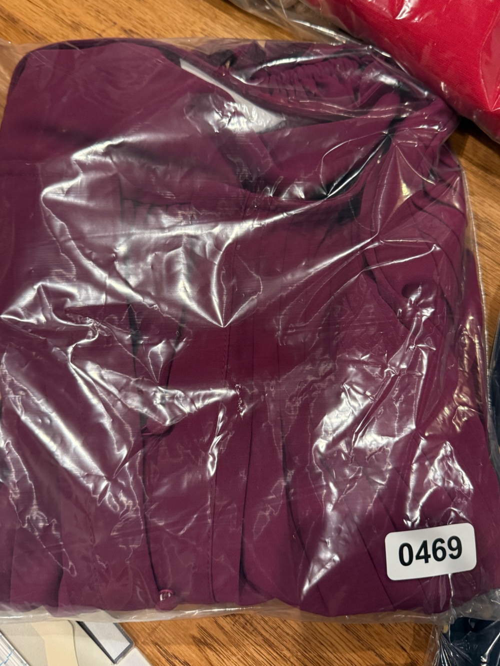 Nine West Pleated Magenta Women’s Blouse - Picture 6 of 6